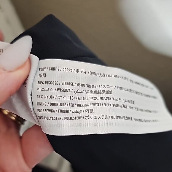 Abercrombie & Fitch Black Backless Dress - Picture 10 of 10